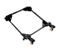 VEVOR Base mobile Support roulant réglable 295,5 kg 304×304 à 914×914 mm Roues pivotantes