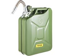 VEVOR Bidon d'huile 5,3 Gal / 20L Bidon de Carburant avec Bec Flexible pour Voitures Vert