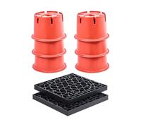 VEVOR Bloc de Nivellement pour Camping-car Caravane 6PCs 20,3 cm Haut 0,9 T