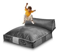 VEVOR Bloc de Réception 150x137x30 cm, Tapis de Chute Épais Moelleux avec Bloc de Mousse Housse Lavable, pour Sécurité dans la Salle Sensorielle, Matelas de Réception avec Grande Zone d'Atterrissage