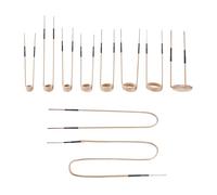 VEVOR Bobines de Chauffage par Induction Magnétique 10PCs, 8 Bobines avec 1 en U et 1 à Formage Libre, Accessoires de Chauffage à Induction pour Retirer les Boulons et Écrous Rouillés, Entretien