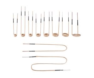 VEVOR Bobines de Chauffage par Induction Magnétique 10PCs, 8 Bobines avec 1 en U et 1 à Formage Libre, Accessoires de Chauffage à Induction pour Retirer les Boulons et Écrous Rouillés, Entretien