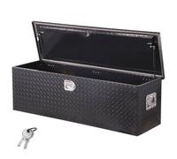 VEVOR Boîte à outil pour camion coffre de pick-up alu 1244,6 x 381 x 381 mm noir