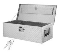 VEVOR - boîte à outils robuste en aluminium, 76,2x33x24,4 cm, boîte à outils pour lit de camionnette