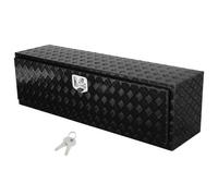 VEVOR Boîte à Outils pour Camion 152,4x43,2x45,7 cm, Coffre Sous-Châssis Fixation Inférieure, Caisse de Stockage en Aluminium avec Serrure et Clés, Étanche, pour Remorque Pick-up Fourgonnette
