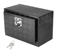 VEVOR Boîte à Outils pour Camion 61,2 x 31 x 36 cm, Coffre Sous-Châssis Fixation Inférieure, Caisse de Stockage en Aluminium avec Serrure et Clés, Étanche, pour Remorque Pick-up Fourgonnette Véhicules