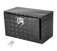 VEVOR Boîte à Outils pour Camion 76x43,2x45,7 cm, Coffre sous-Châssis Fixation Inférieure, Caisse de Stockage en Aluminium avec Serrure et Clés, Étanche, pour Remorque Pick-up Fourgonnette Véhicules