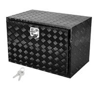 VEVOR Boîte à Outils pour Camion 91,4x61x61 cm, Coffre sous-Châssis Fixation Inférieure, Caisse de Stockage en Aluminium avec Serrure et Clés, Étanche, pour Remorque Pick-up Fourgonnette Véhicules