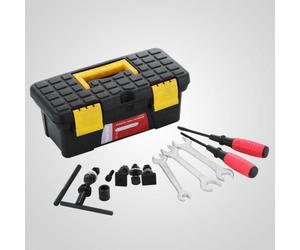 VEVOR Boîte à outils pour mini tour à métaux et mini fraiseuse 500 w 250 mm