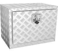 VEVOR Boîte à outils sous le plancher du camion, 610 x 335 x 405 mm Boîte de rangement pour pick-up, boîte à outils en aluminium avec serrure & clés, boîte à outils étanche pour remorque pour camions,