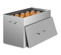 VEVOR Boîte de conservation pour bain d'eau, pot de conserve de 15 litres, pot de conserve d'eau bouillante avec 2 grilles de conserve, grande marmite en acier inoxydable 304 de qualité alimentaire,