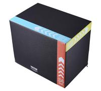 VEVOR Boîte de Pliométrie Unisex-Adult, Black, 500x600x760mm