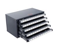 VEVOR Boîte de Rangement Distributeur de Forets 33/64-63/64" Empilable Stockage
