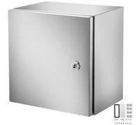 VEVOR - boîte électrique en acier, boîtier électrique, boîte en acier inoxydable de 30,5x30,5x20,3 cm