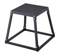 VEVOR Boîte Entraînement Pliométrique Step-up Pompe Squat Gym Domicile Plateforme Antidérapante, 4PCs 305/458/609/762 mm Unisex-Adult