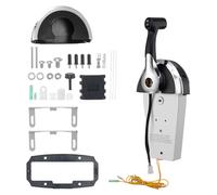 VEVOR Boîtier de Commande à Distance Hors-Bord Compatible Mercury PT 2 Temps 8M0059686 Noir et Argent