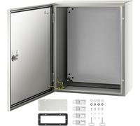 VEVOR Boîtier électrique boîte de jonction 50x40x20 cm en acier au carbone IP66