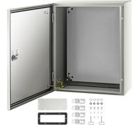 VEVOR - boîtier électrique en acier, boîtier électrique 50x40x20 cm, en acier au carbone IP65