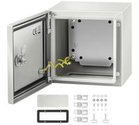 VEVOR – Boîtier électrique en acier au carbone 20x20x15 cm IP65