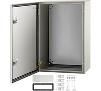 VEVOR - boîtier électrique en acier, boîtier électrique 61 x 40,6 x 25,4 cm, acier au carbone IP65
