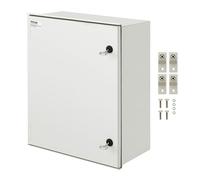 VEVOR Boîtier en Fibre de Verre NEMA, 50x40x20 cm, Coffret Armoire électrique NEMA 4X, IP66 étanche et Anti-poussière, boîte de jonction électrique extérieure et intérieure, avec Plaque de Montage