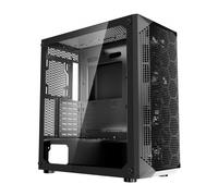VEVOR Boîtier PC Gamer, Tour Complète, avec 3 Ventilateurs PWM 140 mm, Panneau à Haut Débit d'air, Filtre Anti-poussières, Gestion des Câbles, pour GPU 410 mm de Longueur, pour EATX, ATX, MATX, ITX