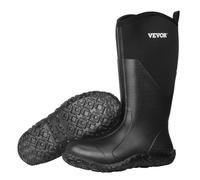 VEVOR Bottes en caoutchouc pour hommes, bottes de pluie antidérapantes imperméables, chaussures de boue isolées pour jardinage, bottes de sécurité légères, pour fabrication, agriculture, taille 10 US