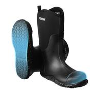 VEVOR Bottes de pluie en caoutchouc à embout en acier pour hommes taille 9 US
