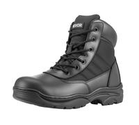 VEVOR Bottes Militaires Homme Tactiques Combat Respirantes Pointure EU 42 Noir