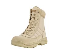 VEVOR Bottes Militaires Tactiques Fermeture Éclair Pointure EU 44 Couleur Sable