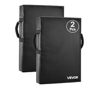 VEVOR Bouclier de Percussion de Rugby 60x40,5 cm 2PCs, Matériels d’Entraînement de Football Américain en Éponge Haute Densité, Coussinets de Blocage avec Poignées, Équipement pour Hockey, Crosse