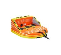 VEVOR Bouée Tractée Gonflable pour Tubing, Bouée de Jeux Aquatiques en Forme de Canapé pour 1-3 Personnes, Capacité de Charge de 231 kg, avec Housse Entièrement en Nylon et Poignées de Maintien