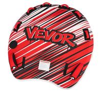 VEVOR Bouée Tractée Gonflable pour Tubing, Bouée Tractable pour 3 Passagers Capacité 231 kg, Engin Tracté pour Bateaux Jeux Aquatiques, avec Ailerons, Housse Intégrale en Nylon et Poignées Rembourrées