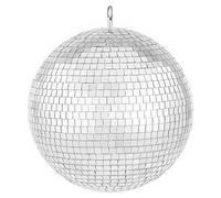 VEVOR Boule disco miroir 295 mm, boule à facette miroir avec anneau de suspension, décorations de fête de boule disco éclair, pour DJ Club, scène, mariage, anniversaire, Noël, célébration du Nouvel An