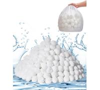 VEVOR Boules de filtration pour filtre à sable, 2,1 kg, réutilisables, en polyester, avec sac de nettoyage, convient pour piscines, piscines hors-sol, aquariums