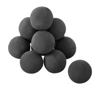 VEVOR Boules Céramique Pierres de Lave Rondes 10 cm pour Foyer à Gaz Lot de 12