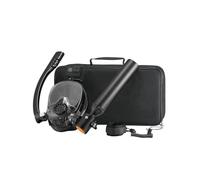 VEVOR Bouteille de plongée portable de 0,5 L, bouteille d'oxygène, respiration 5-10 minutes, profondeur de plongée de 10 m, kit de réservoir pulmonaire avec masque et tuba pour exploration sous-marine