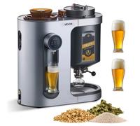 VEVOR Brasseur de Bière Maison Automatique, Machine de Brassage de Bière Tout-en-Un, 13 L, avec Dispositif d'Ébullition, Cuve Intérieure Inox, Contrôle Automatique de La température et de la Pression