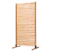 VEVOR Brise-Vue en Bois, 91x186 cm, Panneau Intimité Autoportant avec Support, Écran de Confidentialité Décoratif, Paravent Séparateur Extérieur Durable pour Patio, Balcon, Terrasse, Pelouse, Jardin