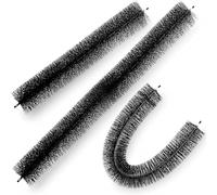VEVOR Brosse de Protection de Gouttière 11x96 cm Protège-gouttière Anti-feuilles 40PCS en Fil Acier Galvanisé Robuste Protection de Feuilles de Gouttières de 12,7 cm pour Empêcher les Débris d'Entrer