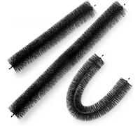 VEVOR Brosse de Protection de Gouttière 11x96 cm Protège-gouttière Anti-feuilles 5PCS en Fil Acier Galvanisé Robuste Protection de Feuilles de Gouttières de 12,7 cm pour Empêcher les Débris d'Entrer