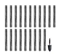 VEVOR Brosse de Protection de Gouttière 18,3 m x 110 mm Protège-gouttière Anti-feuilles 20PCS Fil Acier Galvanisé Robuste Protection de Feuilles de Gouttières de 12,7 cm pour Empêcher Débris d'Entrer