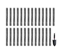 VEVOR Brosse de Protection de Gouttière 24,4 m x 110 mm Protège-gouttière Anti-feuilles 27PCS Fil Acier Galvanisé Robuste Protection de Feuilles de Gouttières de 12,7 cm pour Empêcher Débris d'Entrer