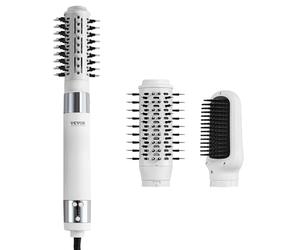 VEVOR Brosse Sèche-cheveux 1200 W Styler Multifonction Professionnel Ionique Air Chaud, avec 2 Brosses, 4 Températures 3 Vitesses Réglables, Outil de Coiffure pour Séchage Rapide, Brossage Volumisant