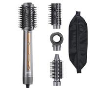 VEVOR Brosse Sèche-cheveux 4 en 1 Styler Multifonction Professionnel Ionique Air Chaud avec 3 Brosses et 1 Buse, 4 Températures 3 Vitesses Réglables, Outil de Coiffure pour Boucler, Coiffer, Volumiser
