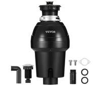 VEVOR Broyeur à Déchets Alimentaires Évier Cuisine 1 CV 3960 tr/min Montage EZ