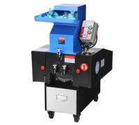 VEVOR Broyeur de Plastique, 2,2 kW, Machine de Broyage de Bouteilles en Plastique, Capacité 100 à 150 kg/h, 380 V, 50 Hz, Triphasé, avec Roues, Lame SDK-11, Maille 6 mm, pour PVC, ABS, PET, PU, PEHD