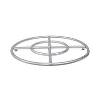 VEVOR Brûleur de Brasero Rond Encastrable 609x62 mm Kit Brûleur de Foyer Extérieur en Acier Inoxydable au Gaz Naturel et Propane 92 000 BTU pour Utilisation Intérieure et Extérieure, Maison, Jardin