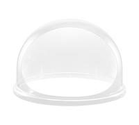 VEVOR Bulle de Protection pour Machine à Barbe à Papa, Dôme Transparent de Machine à Barbe à Papa en Acrylique, Compatible avec Bassines de 52 cm Fêtes Magasins, Coupole Couvercle avec Rainure au Fond