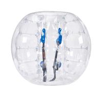 VEVOR Bulle Gonflable de 1,2 m Transparente pour Adolescents Balle Pare Chocs à Bulles en PVC pour Hamster Humain 0,8 mm d'Épaisseur pour Jeux d'Équipe en Plein Air Jouets Pare-chocs Jardin